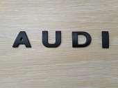Металлические буквы ауди Audi на кузов авто із м. Бориспіль