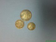 Монета 1,2,3 копейки 1940 года из г. Запорожье