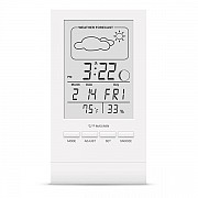 Цифровой термогигрометр с часами Т-14 (в ассорт.) Запоріжжя
