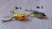 Воблер Лягушка жаба Незацепляйка на щуку с хвостиком из г. Борисполь